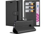 Cadorabo Cover Per Samsung Galaxy J7 2018 Cover Protettiva In Nero Custodia Per Telefono Cellulare Cover Chiusura Magnetica