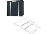 Duramax Pent Roof Eco Garden House 2,5 M² + Profili A Pavimento, Antracite Duramax 50023