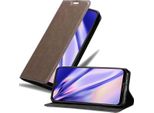 Cadorabo Custodia Per Motorola Moto G7 / G7 Plus Cover Protettiva In Marrone Custodia Per Cellulare Cover Chiusura Magnetica