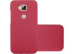 Cadorabo Custodia Protettiva Per Huawei Ascend G7 Plus / G8 / GX8 Custodia In Rosso Custodia Rigida Per Telefono Cellulare Cover