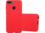 Cadorabo Custodia Protettiva Per Honor 9 Lite Custodia In Rosso Per Telefono Cellulare Tpu Etui Cover Case