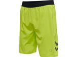 Hummel Lead Pro Pantaloncini Da Allenamento, Lime Punch, S, Uomo