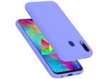 Cadorabo Custodia Protettiva Per Samsung Galaxy M20 Custodia In Viola Telefono Cellulare Custodia Cover Tpu Etui
