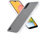 Cadorabo Custodia Per Samsung Galaxy A01 Custodia Protettiva In Silicone Tpu Trasparente Custodia Per Cellulare Ibrida Custodia Protettiva