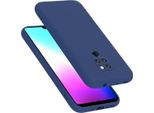 Cadorabo Custodia Protettiva Per Huawei Mate 20 In Blu Custodia Del Telefono Cellulare Custodia Cover Tpu Etui