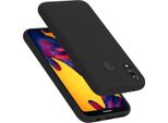 Cadorabo Custodia Protettiva Per Huawei P20 Lite 2018 / Nova 3E Custodia In Nero Per Telefono Cellulare Custodia Cover Tpu Case