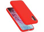 Cadorabo Custodia Protettiva Per Samsung Galaxy Note 10 Plus In Rosso Custodia Del Telefono Cellulare Custodia Cover Tpu Etui