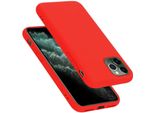 Cadorabo Custodia Protettiva Per Apple Iphone 11 Pro Max Caso In Rosso Telefono Cellulare Custodia Cover Tpu Etui