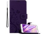 Cadorabo Cover Per Lg K7 2016 Cover Protettiva In Viola Cover Protettiva Cover Per Telefono Cellulare Custodia Fiori Custodia Fiori