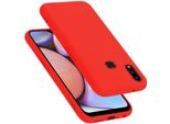 Cadorabo Custodia Protettiva Per Samsung Galaxy A10S / M01S Custodia In Rosso Telefono Cellulare Custodia Cover Tpu Etui
