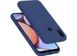 Cadorabo Custodia Protettiva Per Samsung Galaxy A10S / M01S Custodia In Blu Telefono Cellulare Custodia Cover Tpu Etui
