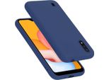 Cadorabo Custodia Protettiva Per Samsung Galaxy A01 Custodia In Blu Telefono Cellulare Case Cover Tpu Etui
