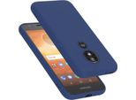 Cadorabo Custodia Protettiva Per Motorola Moto E5 Play Go In Blu Custodia Del Telefono Cellulare Custodia Cover Tpu Etui