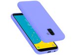 Cadorabo Custodia Protettiva Per Samsung Galaxy J6 2018 Custodia In Viola Telefono Cellulare Custodia Cover Tpu Etui