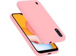 Cadorabo Custodia Protettiva Per Samsung Galaxy A01 Custodia In Rosa Telefono Cellulare Custodia Cover Tpu Etui