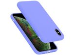 Cadorabo Custodia Protettiva Per Apple Iphone Xs Max Custodia In Viola Telefono Cellulare Custodia Cover Tpu Etui