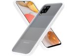 Custodia Cadorabo Per Samsung Galaxy A42 5G / M42 5G Custodia Protettiva In Tpu Trasparente Custodia Per Cellulare Ibrida Custodia Protettiva
