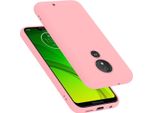 Cadorabo Custodia Protettiva Per Motorola Moto G7 Power In Rosa Custodia Del Telefono Cellulare Custodia Cover Tpu Etui