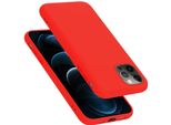 Cadorabo Custodia Protettiva Per Apple Iphone 12 Pro Max In Rosso Custodia Del Telefono Cellulare Custodia Cover Tpu Etui