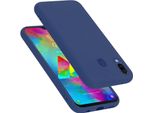 Cadorabo Custodia Protettiva Per Samsung Galaxy M20 In Blu Custodia Del Telefono Cellulare Custodia Cover Tpu Etui