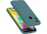 Cadorabo Custodia Protettiva Per Samsung Galaxy M31 Custodia In Verde Telefono Cellulare Case Cover Tpu Etui