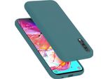 Cadorabo Custodia Protettiva Per Samsung Galaxy A70 / A70S Custodia In Verde Cellulare Custodia Cover Tpu Etui