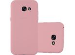 Cadorabo Custodia Per Samsung Galaxy A7 2017 Custodia Protettiva In Rosa Custodia Per Telefono Cellulare Tpu Custodia In Silicone Cover