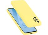 Cadorabo Custodia Protettiva Per Samsung Galaxy A52 (4G / 5G) / A52S Custodia In Giallo Telefono Cellulare Case Cover Tpu Etui