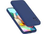 Cadorabo Custodia Protettiva Per Samsung Galaxy A51 4G / M40S Custodia In Blu Telefono Cellulare Custodia Cover Tpu Etui