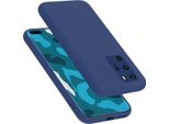 Cadorabo Custodia Protettiva Per Huawei P40 Pro / P40 Pro+ Custodia In Blu Telefono Cellulare Case Cover Tpu Etui