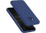 Cadorabo Custodia Protettiva Per Huawei Mate 20 Pro Custodia In Blu Telefono Cellulare Case Cover Tpu Etui