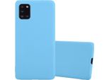 Cadorabo Custodia Per Samsung Galaxy A31 Custodia Protettiva In Blu Custodia Del Telefono Cellulare Tpu Silicone Custodia Cover