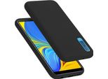 Cadorabo Custodia Protettiva Per Samsung Galaxy A7 2018 Cover In Nero Cellulare Custodia Cover Tpu Etui