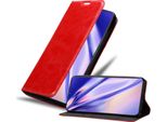 Cadorabo Custodia Per Samsung Galaxy Note 20 Plus Custodia Protettiva In Rosso Custodia Per Cellulare Cover Chiusura Magnetica