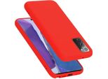 Cadorabo Custodia Protettiva Per Samsung Galaxy Note 20 Caso In Rosso Telefono Cellulare Case Cover Tpu Etui