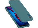 Cadorabo Custodia Protettiva Per Huawei P20 Custodia In Verde Telefono Cellulare Case Cover Tpu Etui