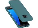 Cadorabo Custodia Protettiva Per Samsung Galaxy S7 Edge Custodia In Verde Telefono Cellulare Custodia Cover Tpu Etui