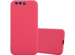 Custodia Cadorabo Per Huawei P10 Plus Custodia Protettiva In Rosso Custodia Per Cellulare Tpu Custodia In Silicone Cover