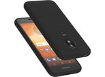 Cadorabo Custodia Protettiva Per Motorola Moto E5 Play Go Custodia In Nero Per Telefono Cellulare Custodia Cover Tpu Etui