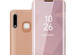 Cadorabo Custodia Per Telefono Cellulare Per Samsung Galaxy A70E In Rosa Cover Backcover Protettiva Custodia Libro