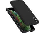 Cadorabo Custodia Protettiva Per Apple Iphone Xs Max Custodia In Nero Telefono Cellulare Case Cover Tpu Etui