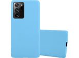 Cadorabo Custodia Per Samsung Galaxy Note 20 Plus Custodia Protettiva In Blu Custodia Del Telefono Cellulare Tpu Silicone Custodia Cover