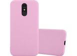Custodia Cadorabo Per Lg Q7 / Q7A / Q7+ Custodia Protettiva In Rosa Custodia Per Cellulare Tpu Custodia In Silicone Cover