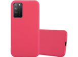 Custodia Cadorabo Per Honor X10 Custodia Protettiva In Rosso Per Telefono Cellulare Tpu Custodia In Silicone Cover