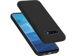 Cadorabo Custodia Protettiva Per Samsung Galaxy S10 Plus Custodia In Nero Telefono Cellulare Custodia Cover Tpu Etui