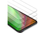 Cadorabo 3X Pellicola Blindata Per Oppo Find X2 Neo Pellicola Protettiva In Bianco Vetro Protettivo Temperato Per Schermo
