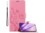 Cadorabo Cover Per Samsung Galaxy S20 Plus Cover Protettiva In Rosa Cover Protettiva Cover Telefono Cellulare Cover Fiori Custodia Fiore