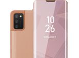 Cadorabo Custodia Per Telefono Cellulare Per Samsung Galaxy A02S In Rosa Cover Backcover Protettiva Custodia Libro