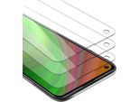 Cadorabo 3X Pellicola Blindata Per Huawei P40 Lite E Pellicola Protettiva In Bianco Vetro Protettivo Temperato Per Schermo