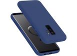 Cadorabo Custodia Protettiva Per Samsung Galaxy S9 Plus Custodia In Blu Telefono Cellulare Custodia Cover Tpu Etui